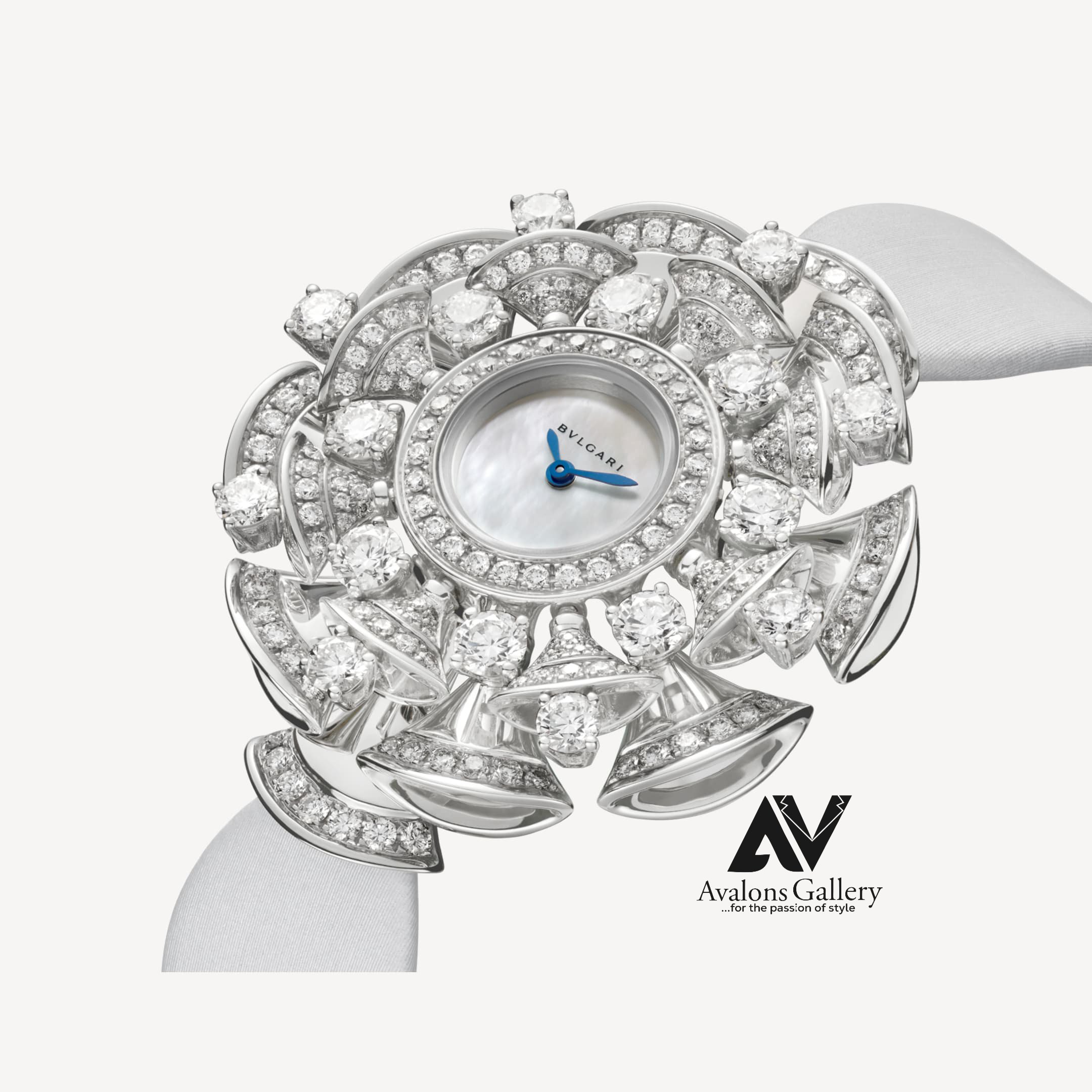 18karats White Gold Bulgari Diva's Dream