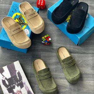Birkenstock Suede Naples Wrapped Loafers