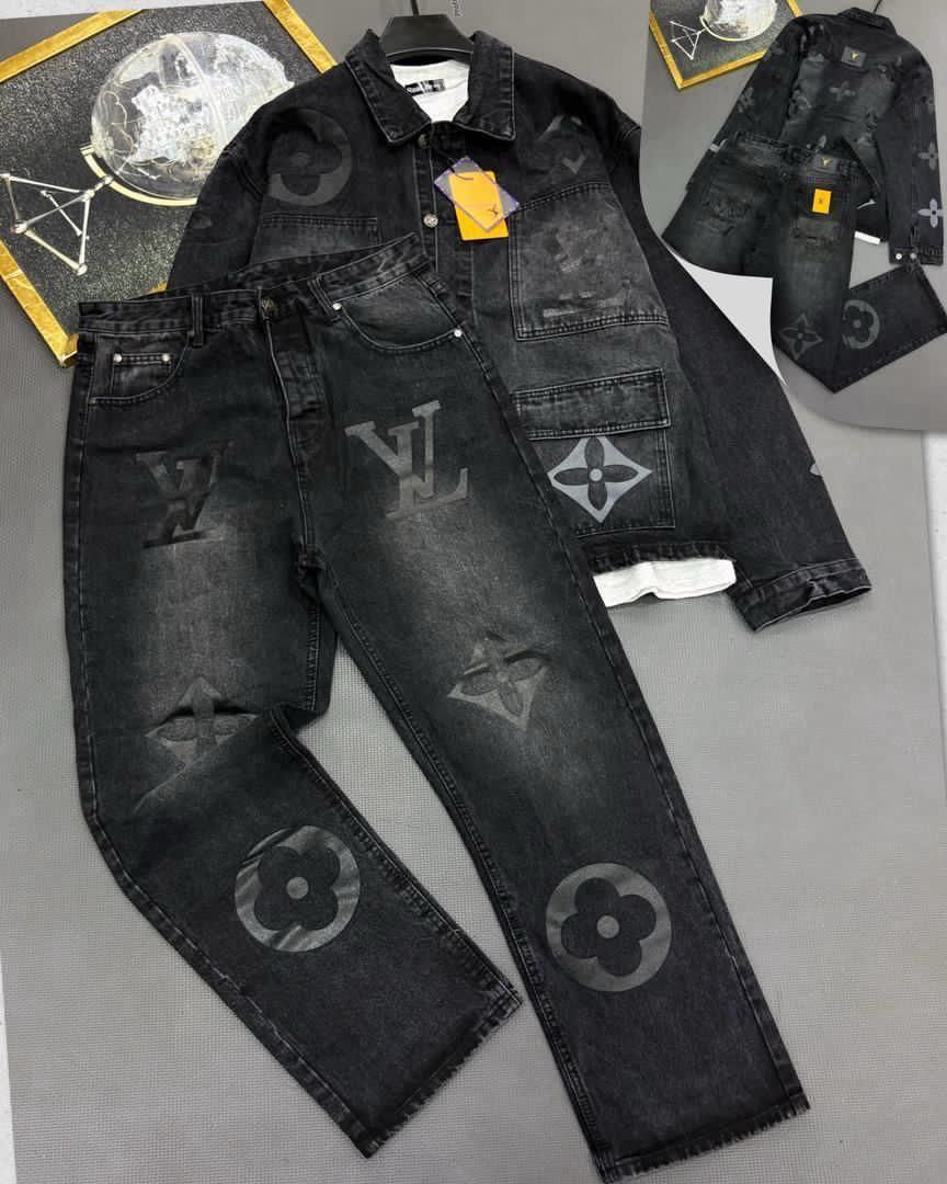 Louis Vuitton Up and Down Monogram Denim Blouson (High Quality) - Image 4