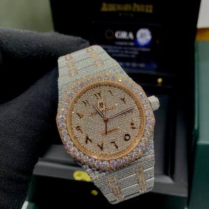 Iced Out Vvs1 Moissanite Diamond Royal Oak Audemars Piguet